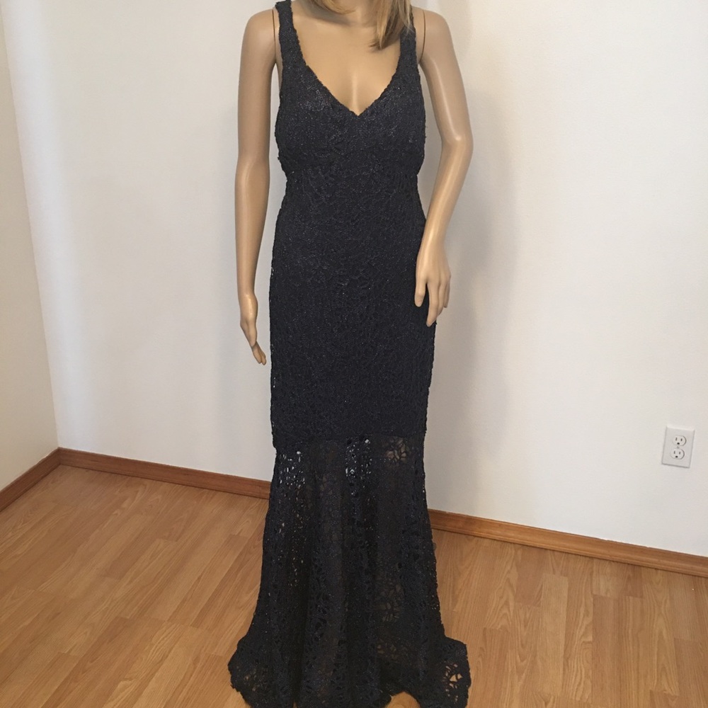 Navy Blue Dress by Marina